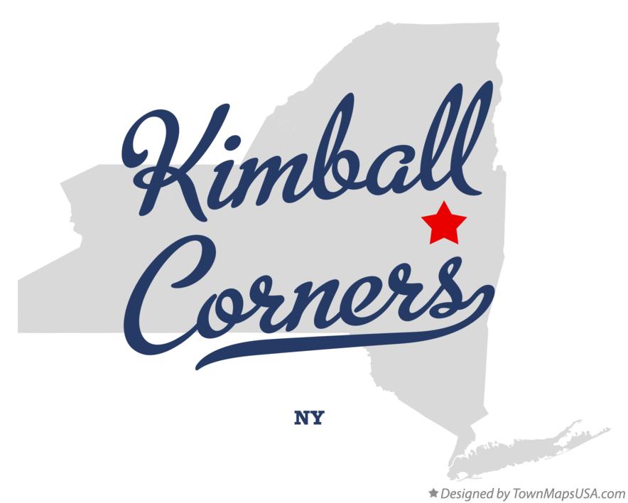 Map of Kimball Corners New York NY