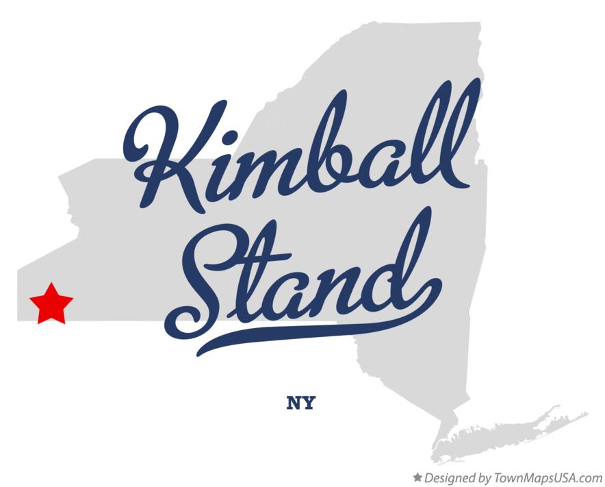 Map of Kimball Stand New York NY