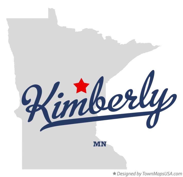 Map of Kimberly Minnesota MN