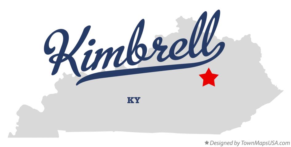 Map of Kimbrell Kentucky KY