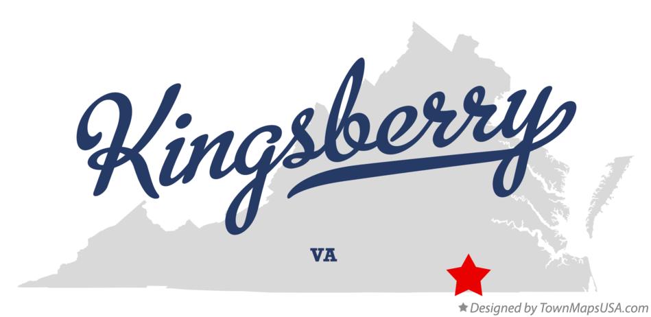 Map of Kingsberry Virginia VA