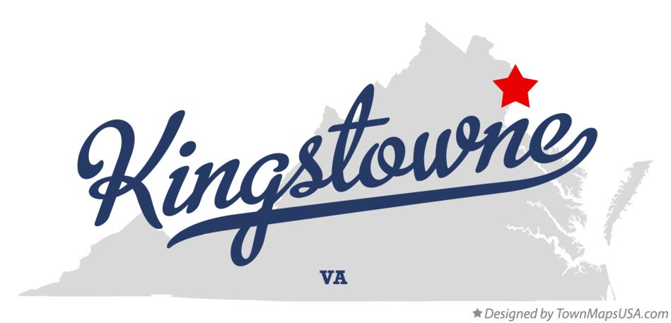 Map of Kingstowne Virginia VA
