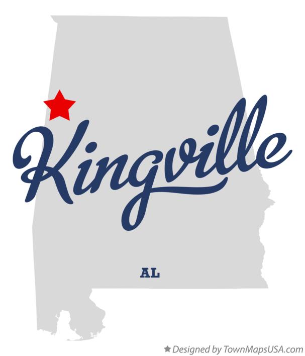 Map of Kingville Alabama AL
