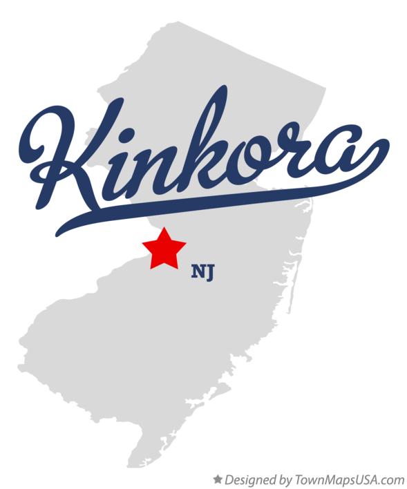 Map of Kinkora New Jersey NJ
