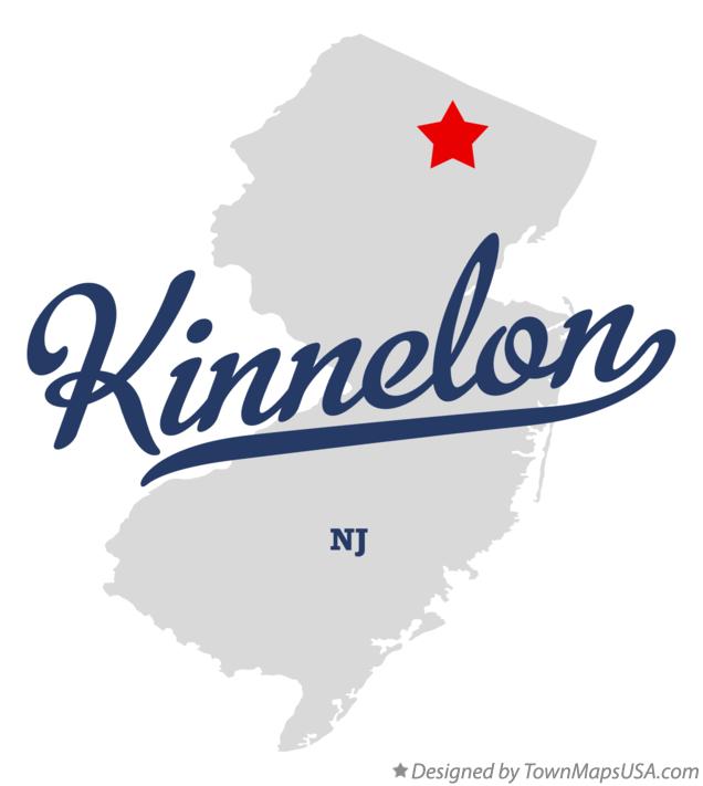 Map of Kinnelon New Jersey NJ