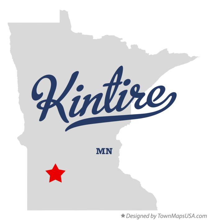 Map of Kintire Minnesota MN