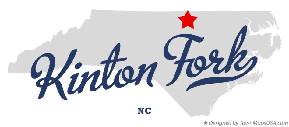 Map of Kinton Fork North Carolina NC