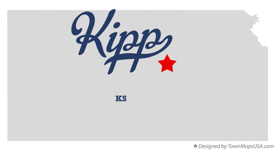 Map of Kipp Kansas KS
