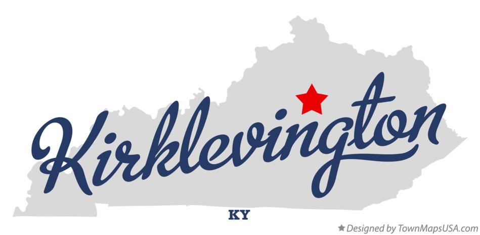 Map of Kirklevington Kentucky KY