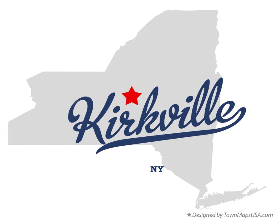 Map of Kirkville New York NY