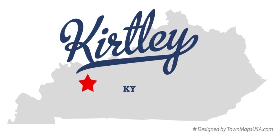 Map of Kirtley Kentucky KY