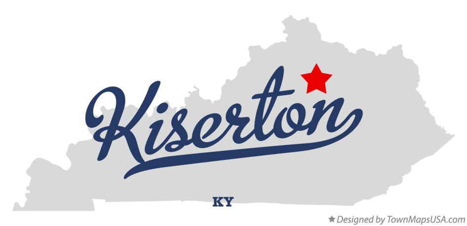 Map of Kiserton Kentucky KY