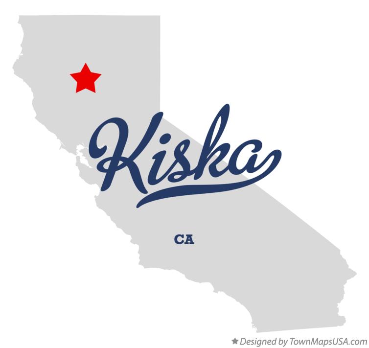 Map of Kiska California CA
