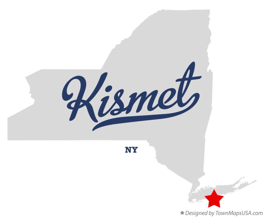 Map of Kismet New York NY