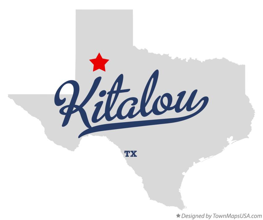 Map of Kitalou Texas TX