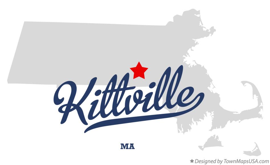 Map of Kittville Massachusetts MA