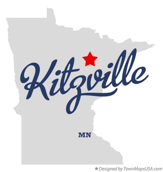 Map of Kitzville Minnesota MN