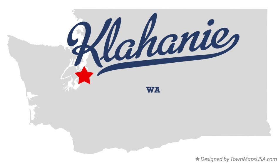 Map of Klahanie Washington WA