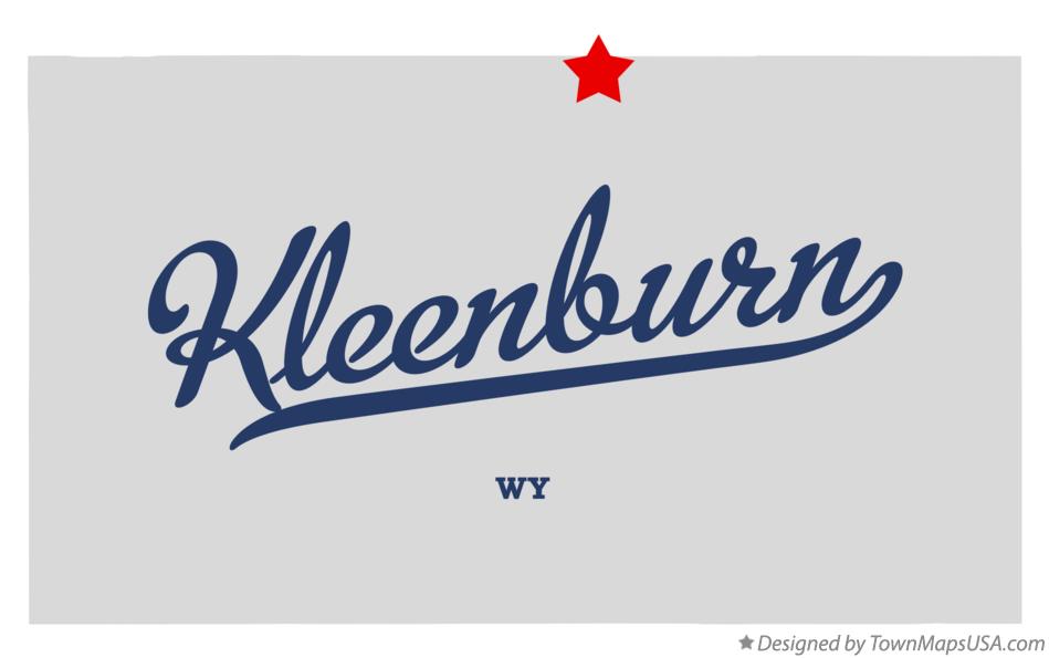 Map of Kleenburn Wyoming WY