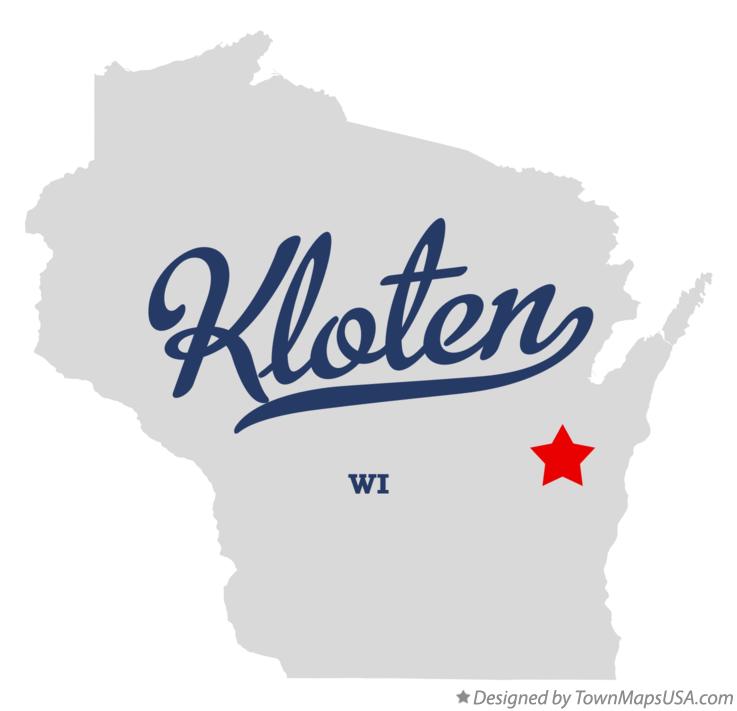 Map of Kloten Wisconsin WI