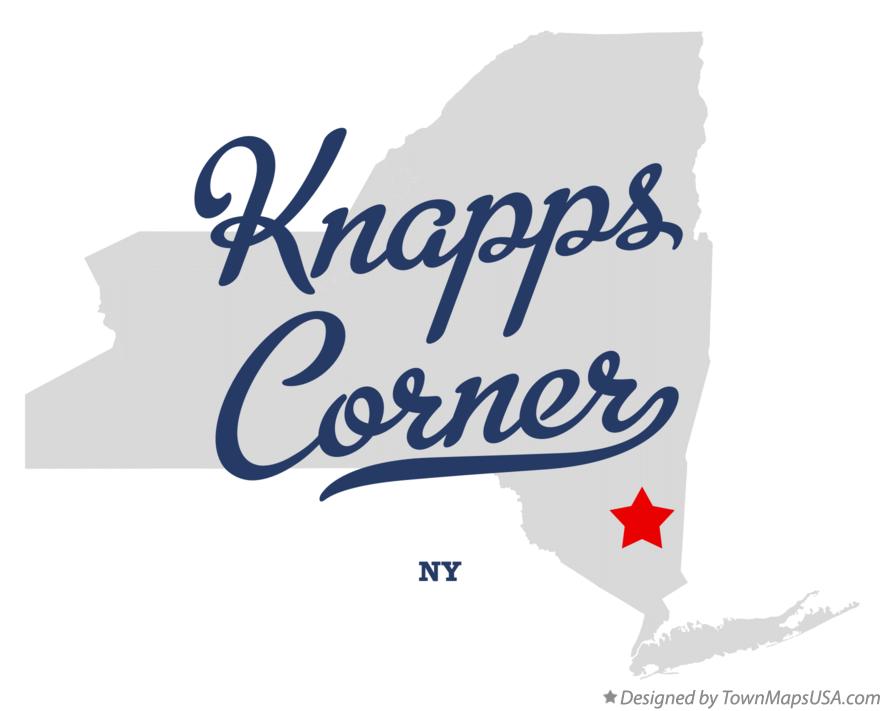 Map of Knapps Corner New York NY