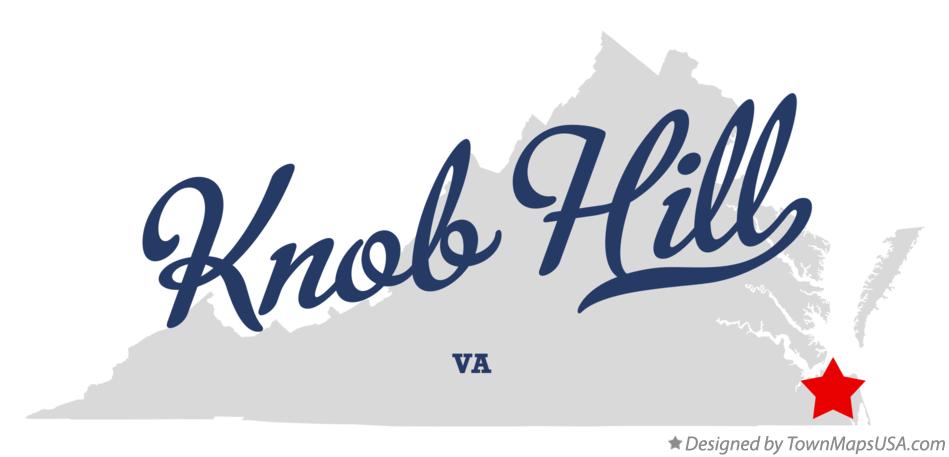 Map of Knob Hill Virginia VA