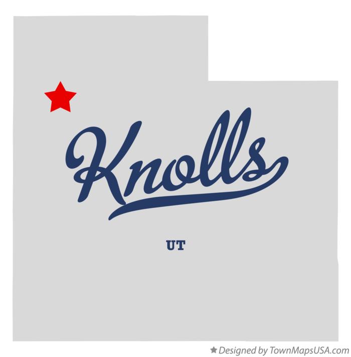 Map of Knolls Utah UT