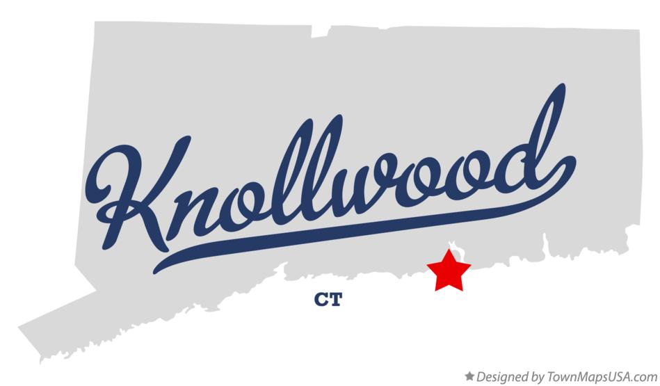 Map of Knollwood Connecticut CT