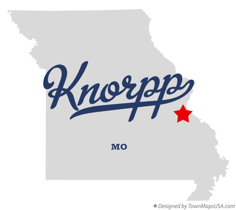 Map of Knorpp Missouri MO
