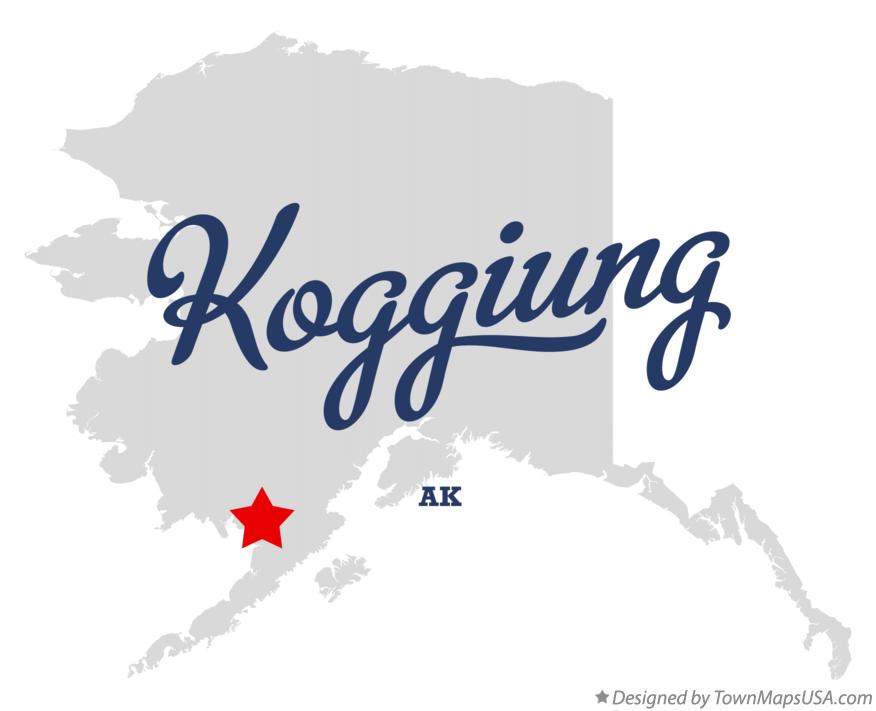 Map of Koggiung Alaska AK