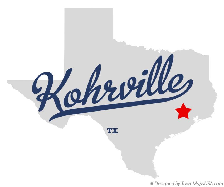 Map of Kohrville Texas TX