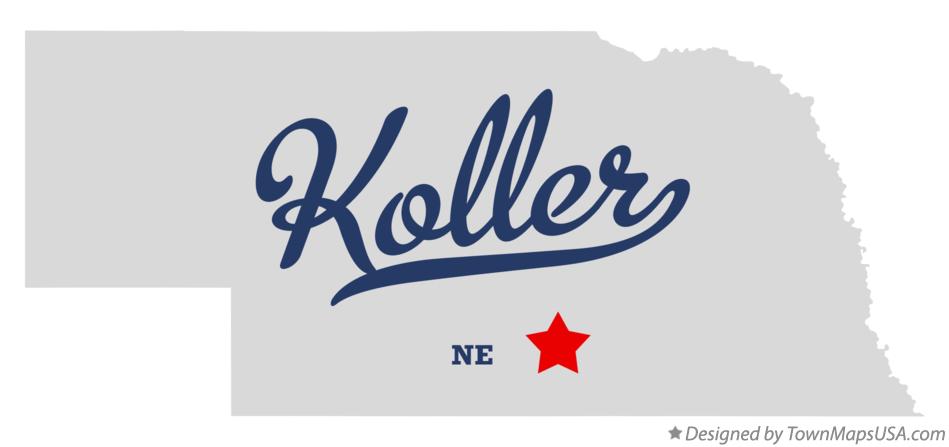 Map of Koller Nebraska NE