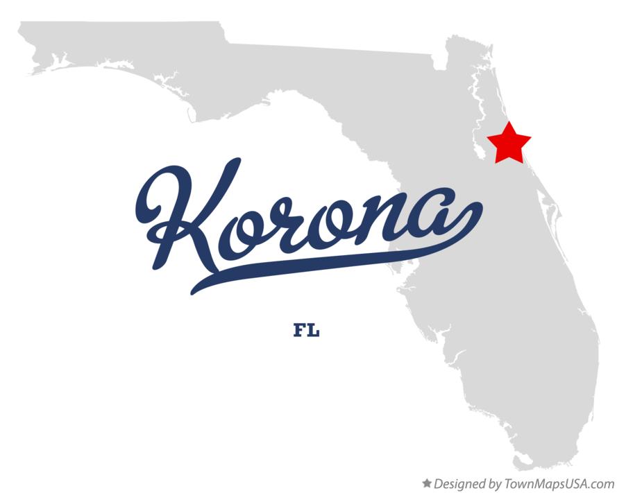 Map of Korona Florida FL