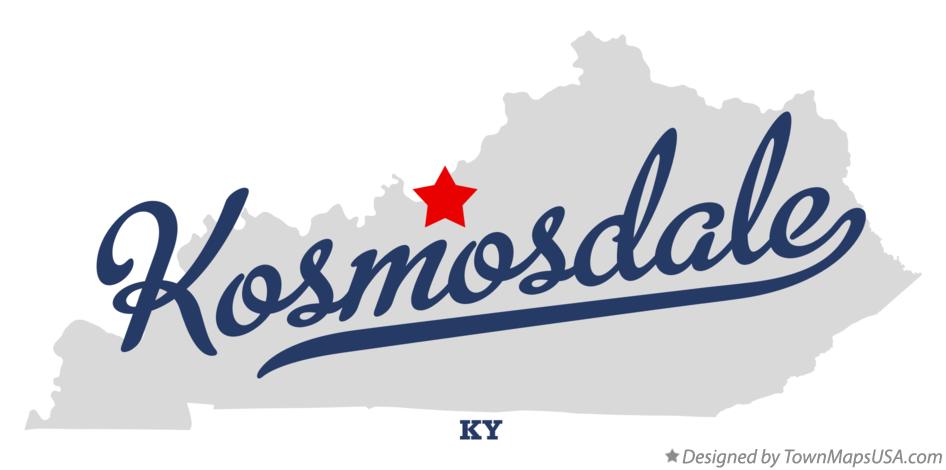 Map of Kosmosdale Kentucky KY