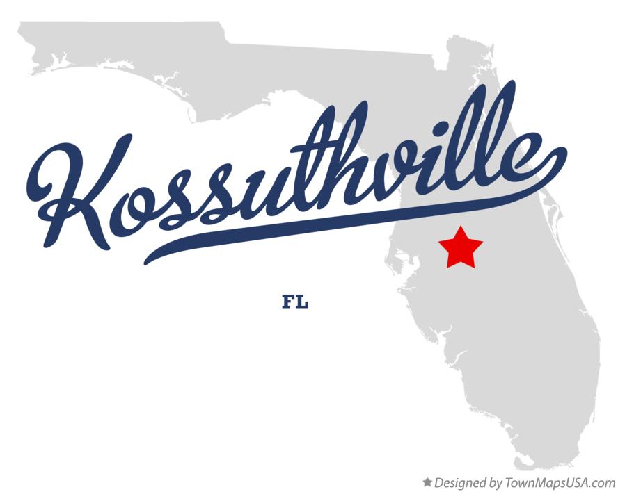 Map of Kossuthville Florida FL