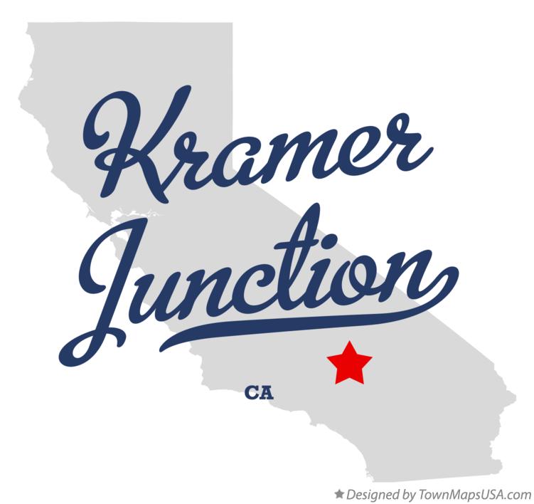 Map of Kramer Junction California CA