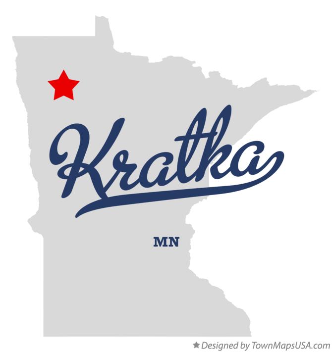 Map of Kratka Minnesota MN