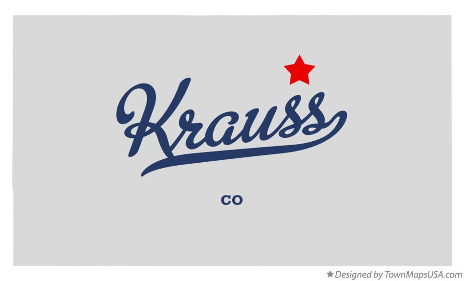 Map of Krauss Colorado CO