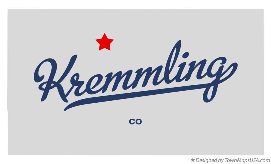 Map of Kremmling Colorado CO