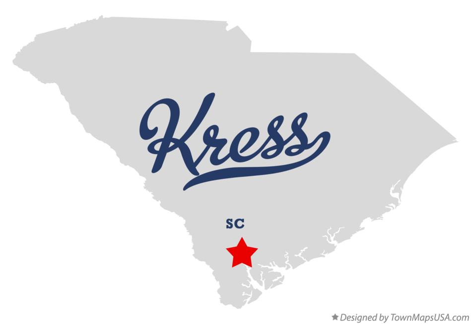 Map of Kress South Carolina SC