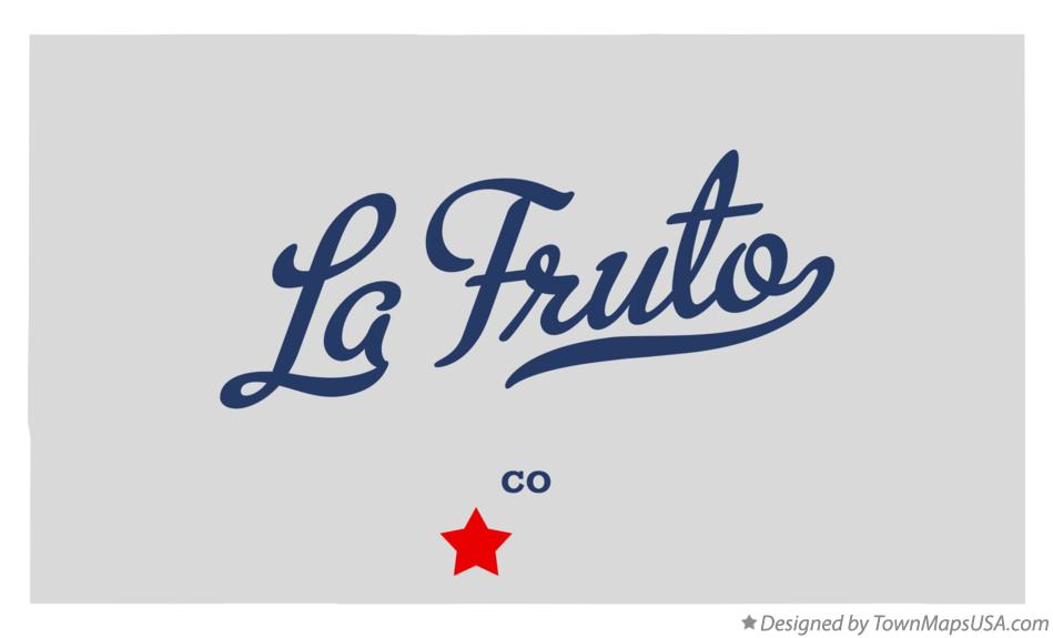 Map of La Fruto Colorado CO