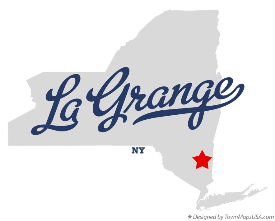 Map of La Grange New York NY