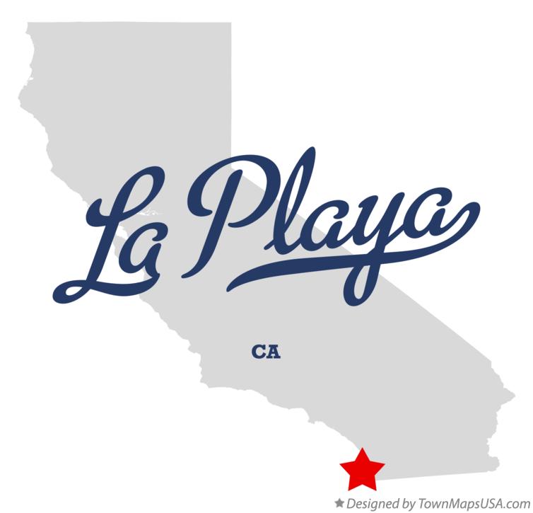 Map of La Playa California CA