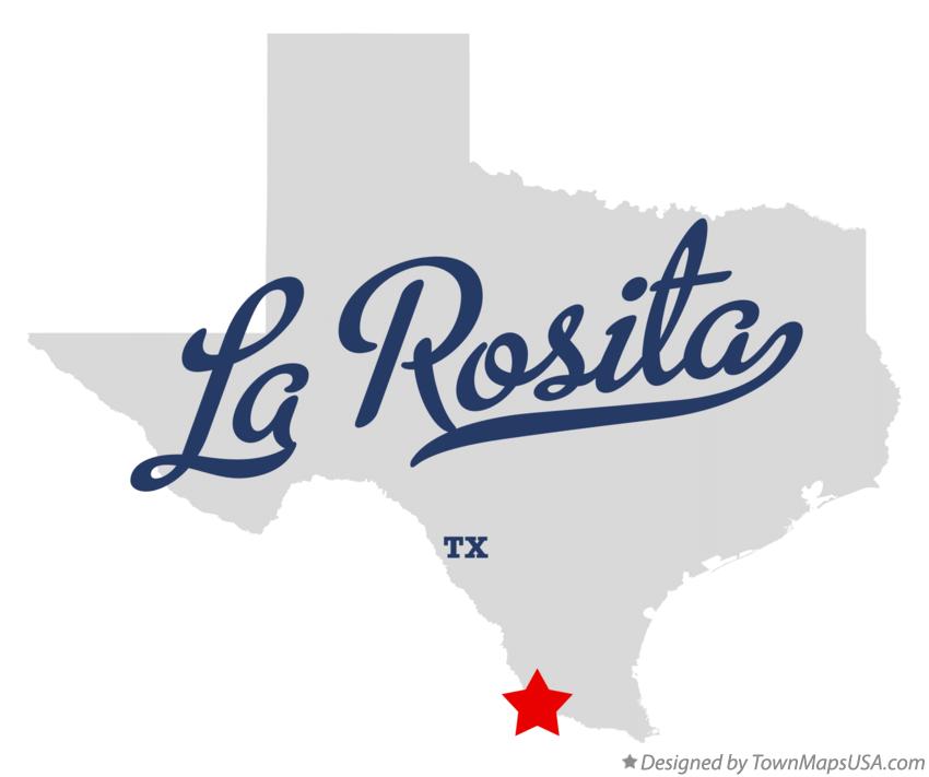 Map of La Rosita Texas TX