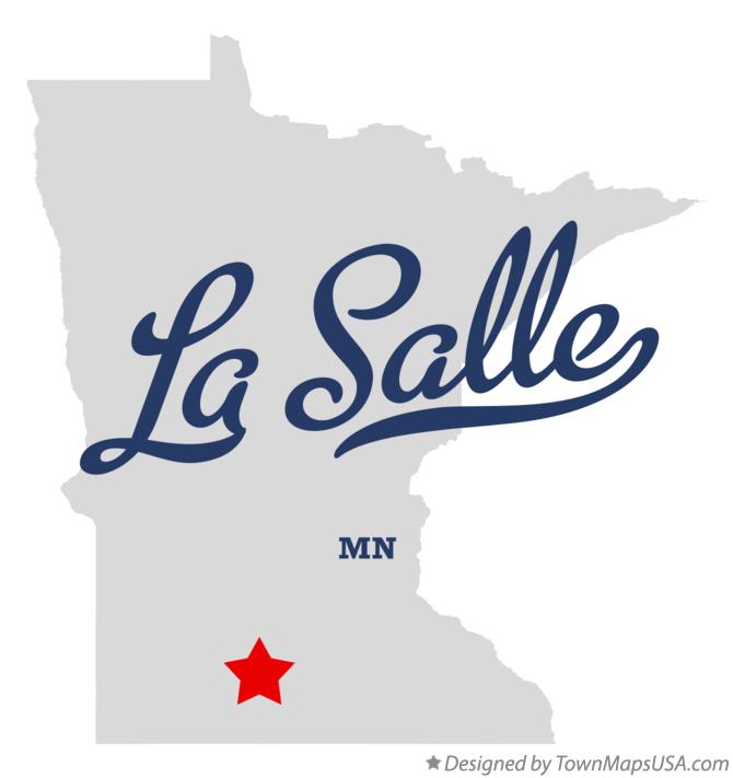 Map of La Salle Minnesota MN