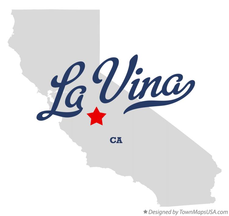 Map of La Vina California CA