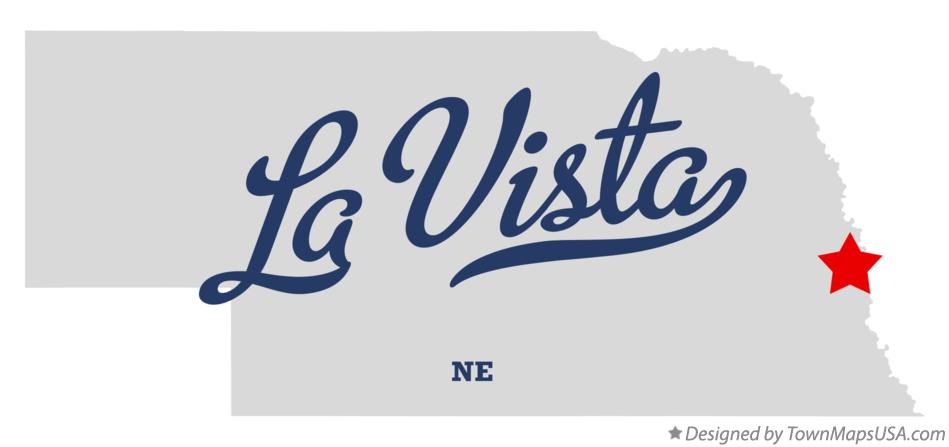 Map of La Vista Nebraska NE