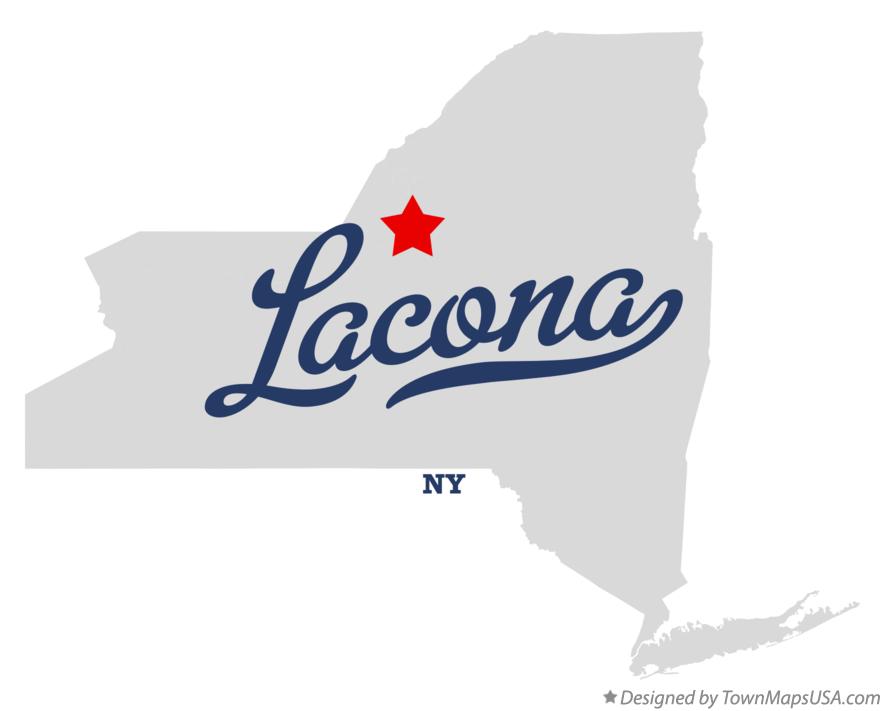 Map of Lacona New York NY