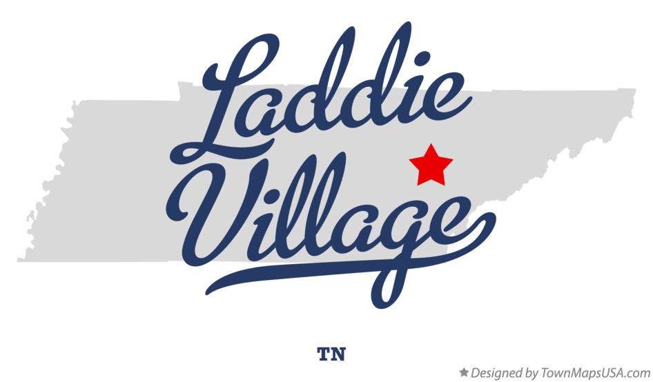 Map of Laddie Village Tennessee TN