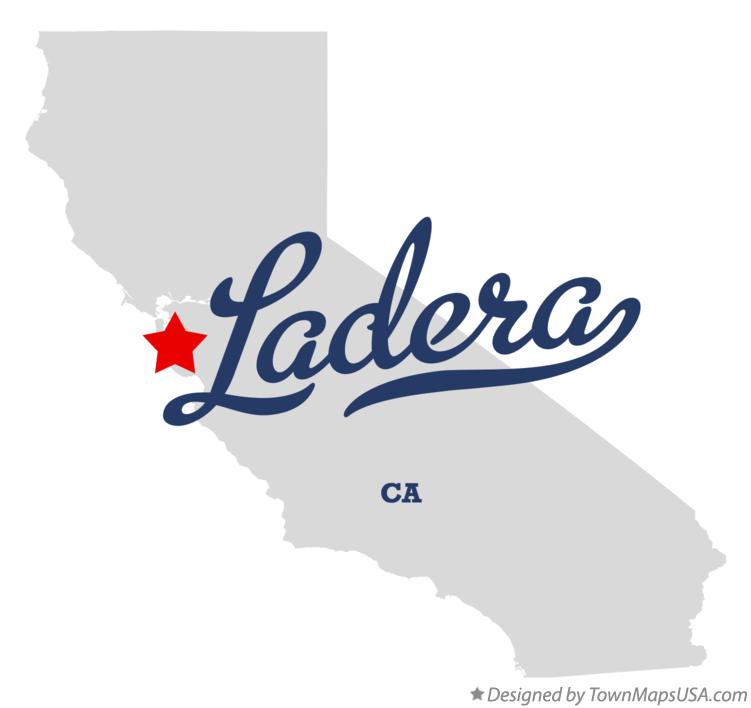 Map of Ladera California CA